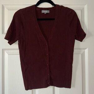 Short Sleeve Sweater Top